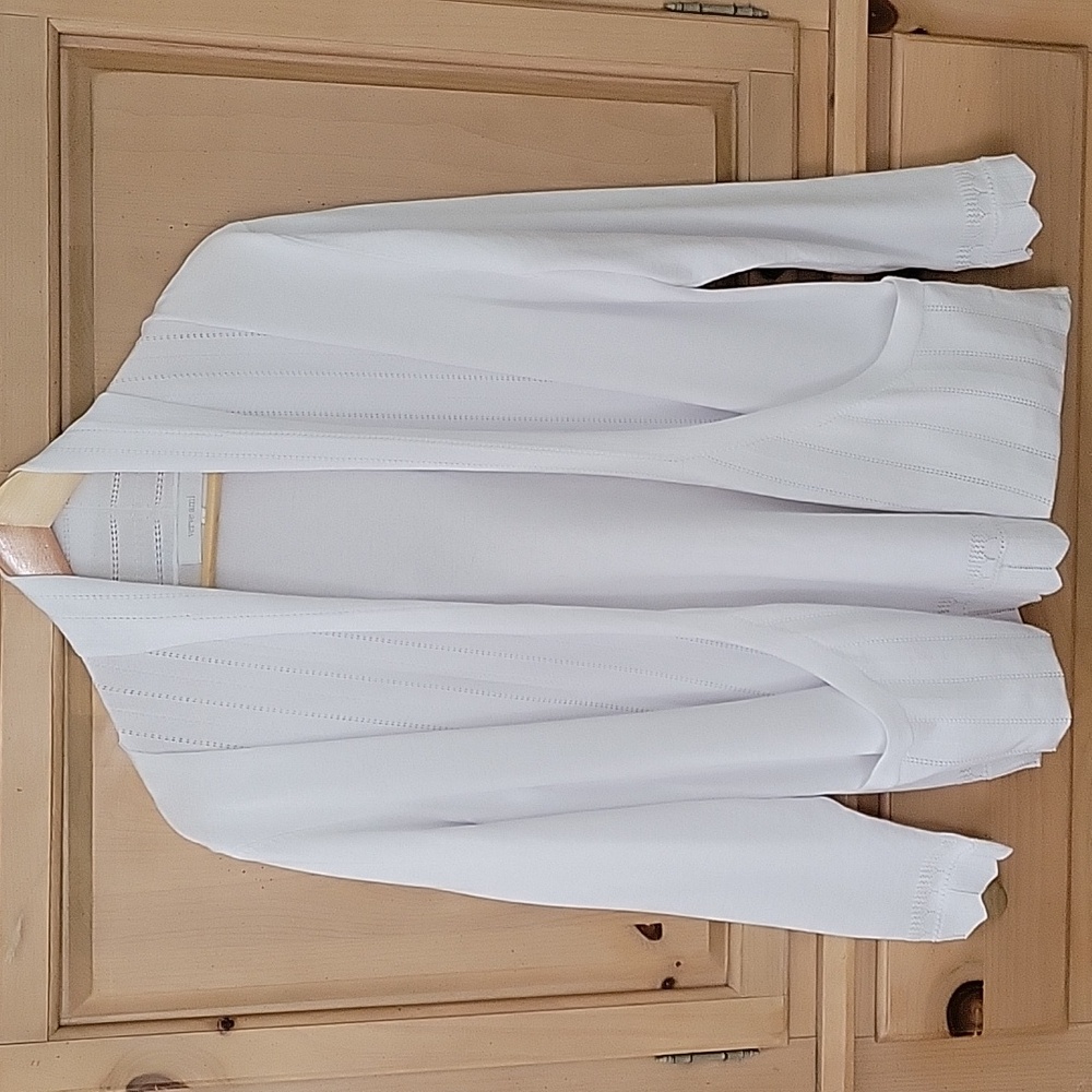 White Cardigan Sweater